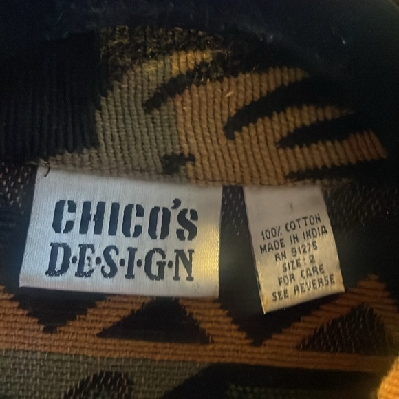 Chicos vintage Tapestry Southwestern jacket - Picture 4 of 4